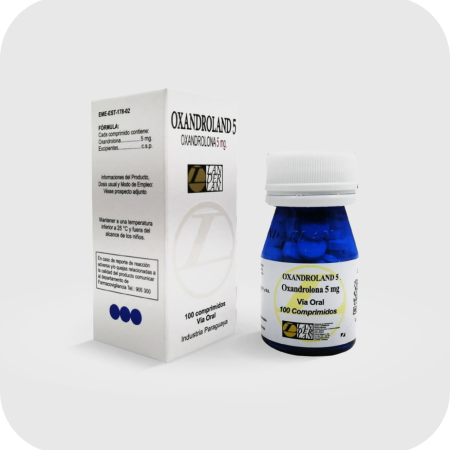 Oxandroland 5 mg - Oxandrolona: Corte Seco + Fuerza