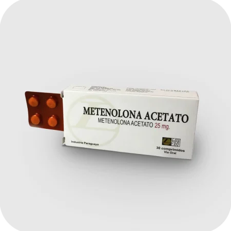 Metenolona Acetato 25 mg: Definición Limpia + Masa Magra