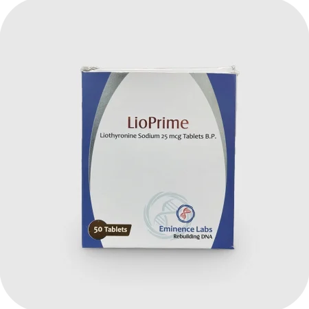 LioPrime 25 mcg Liothyronine Sodium Eminence Labs 50 tabletas